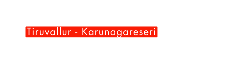 Tiruvallur Karunagareseri